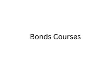  Bonds Courses